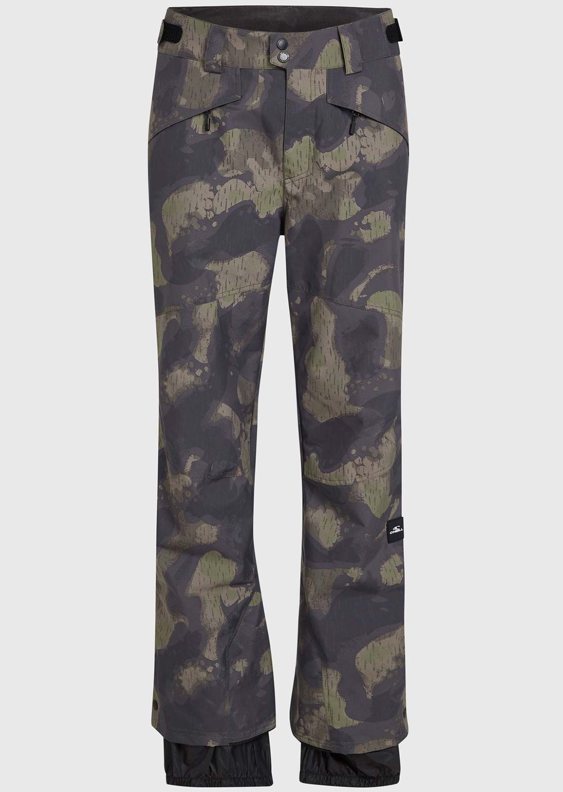 O'Neill Men's Hammer Insulated Snow Pants Black Night Camo