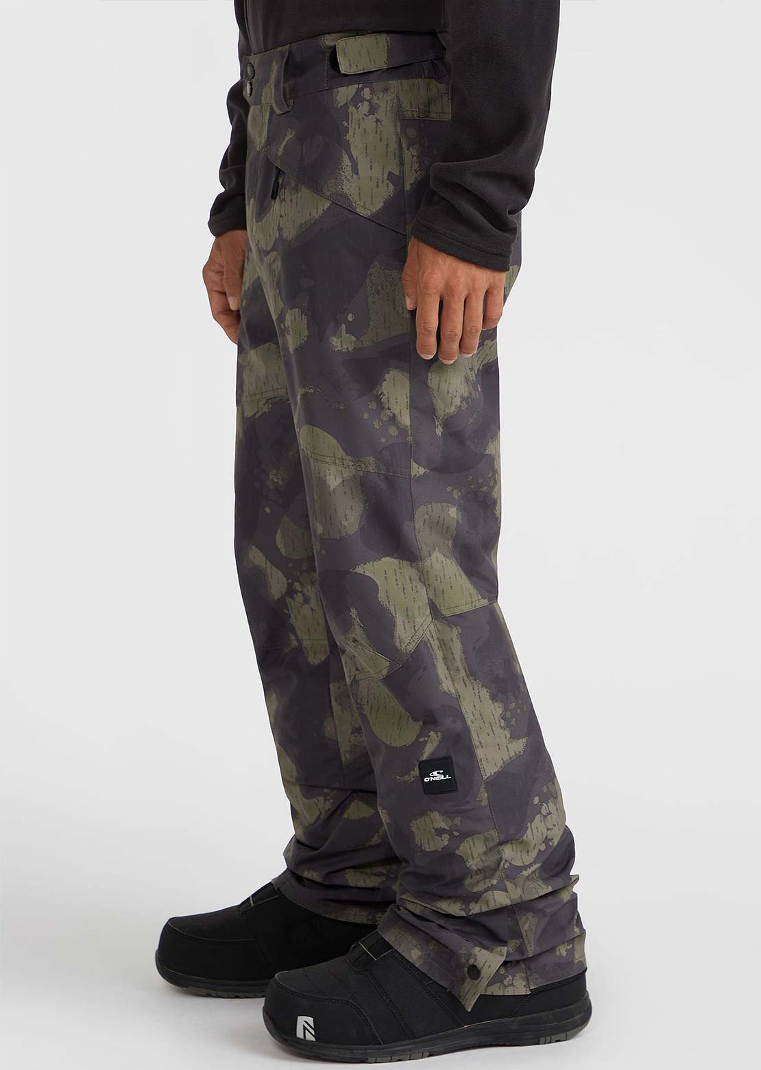 O'Neill Men's Hammer Insulated Snow Pants Black Night Camo