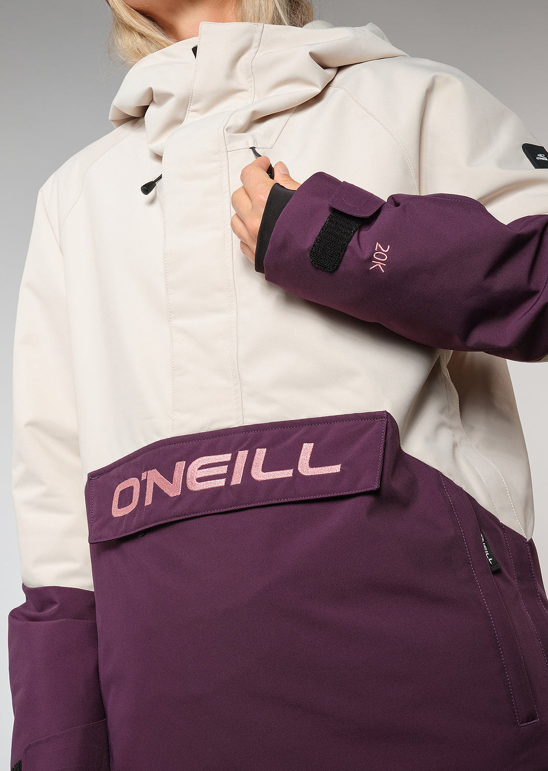 O'Neill Women's Originals Anorak Snow Jacket Atmosphere Colour Block