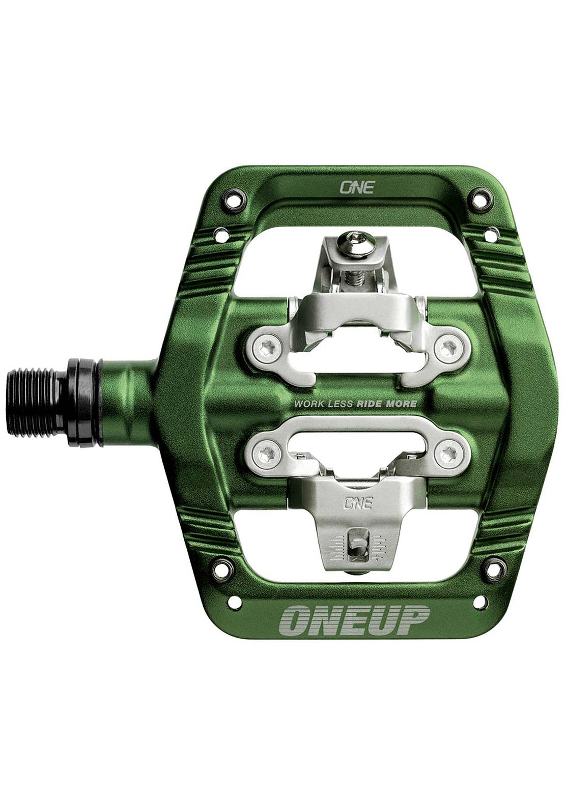 OneUp Clip Bike Pedals Dark Green