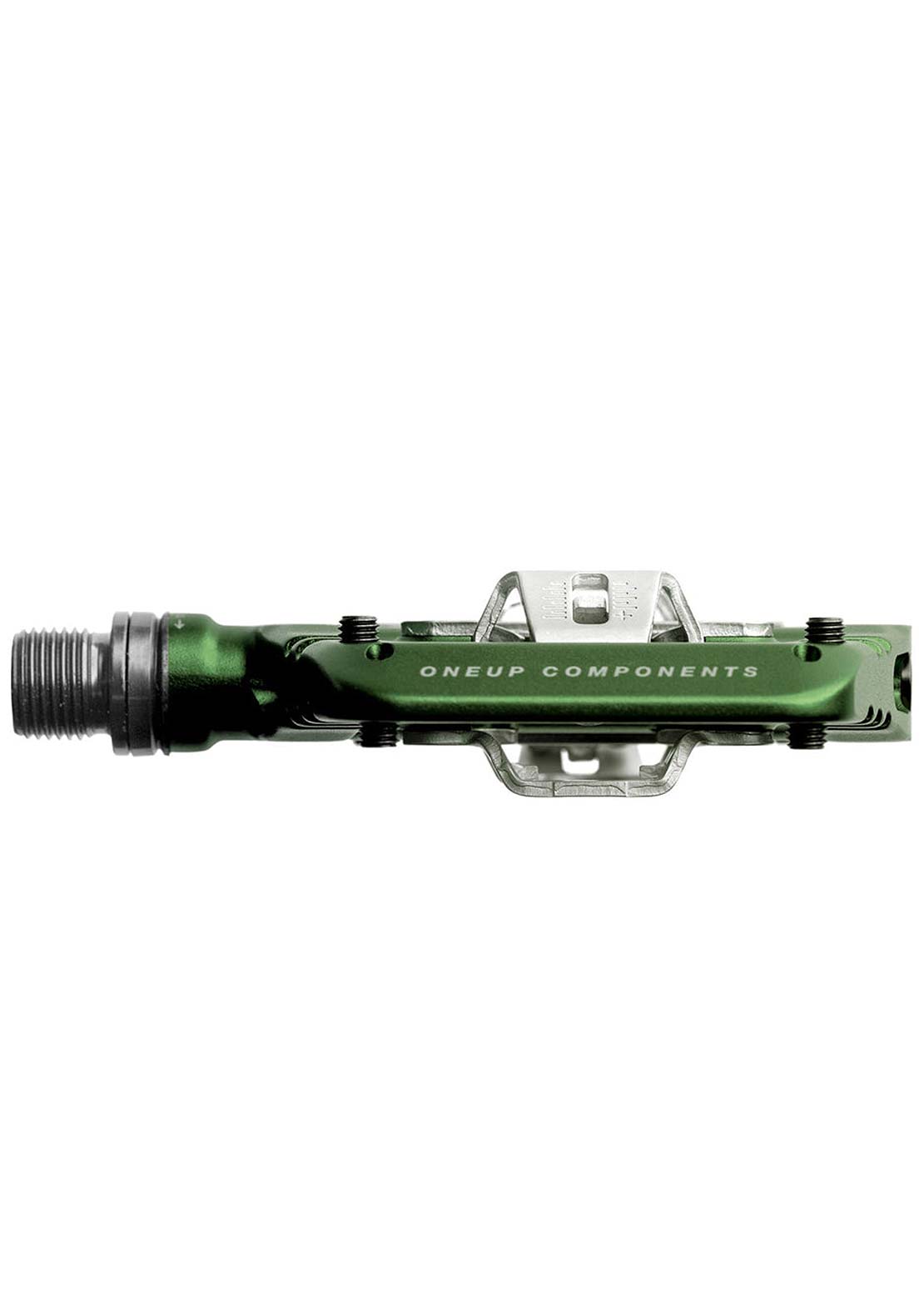 OneUp Clip Bike Pedals Dark Green