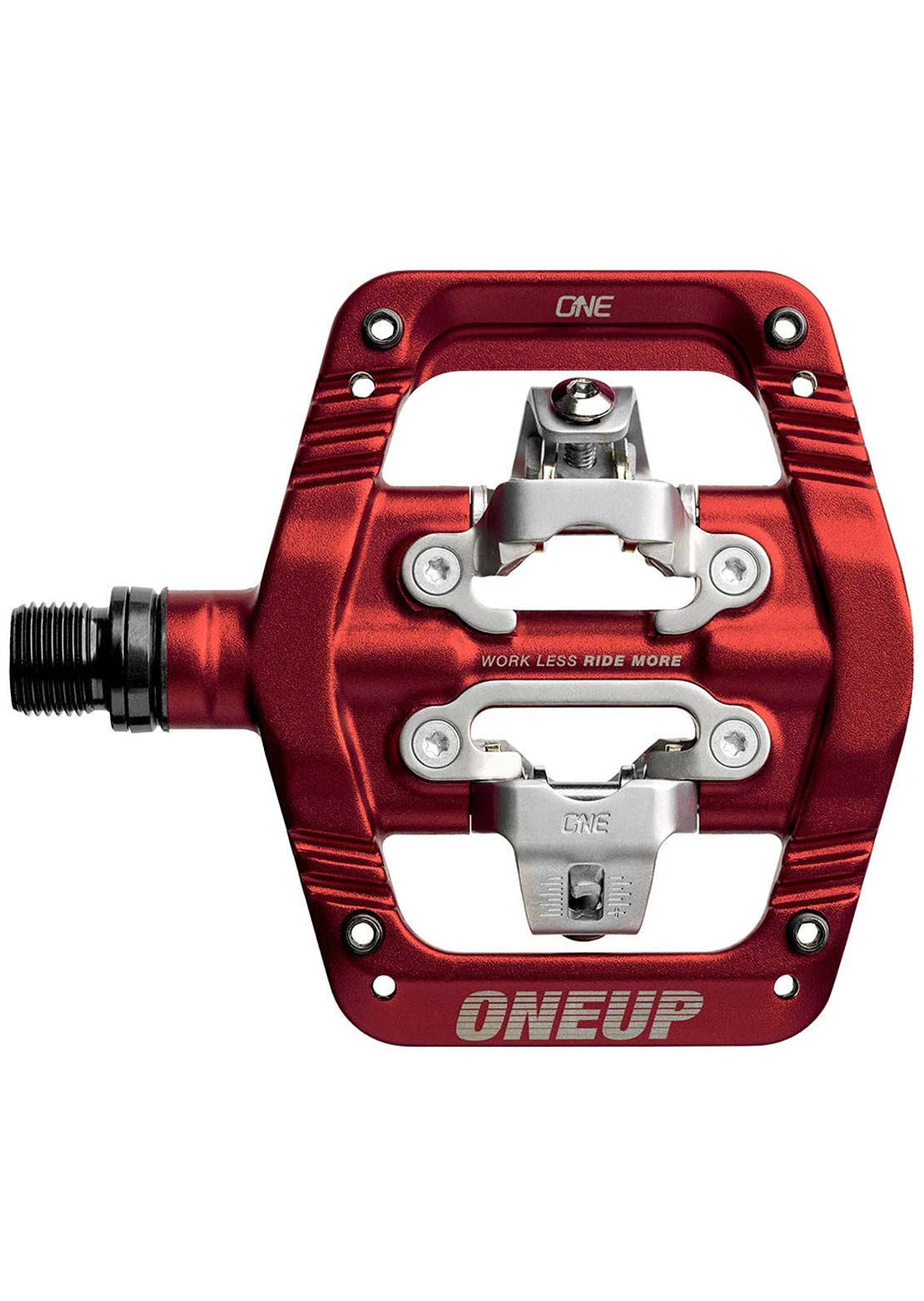OneUp Clip Bike Pedals Red