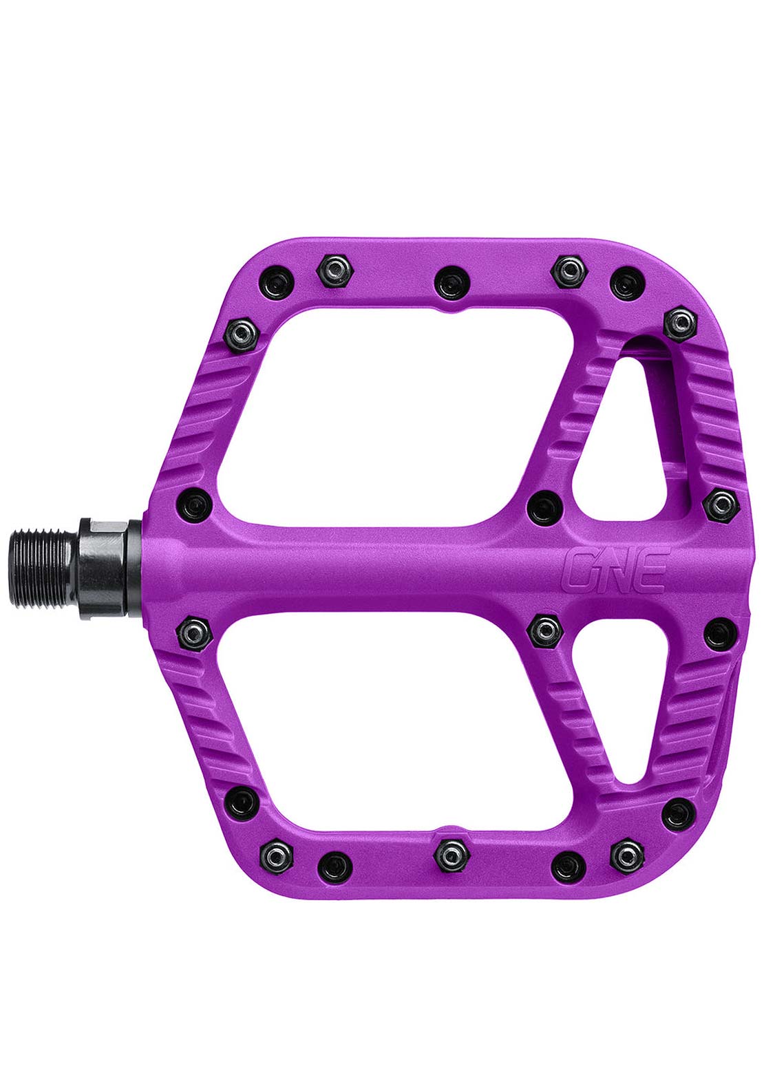 OneUp Composite Flat Mountain Bike Pedals Purple