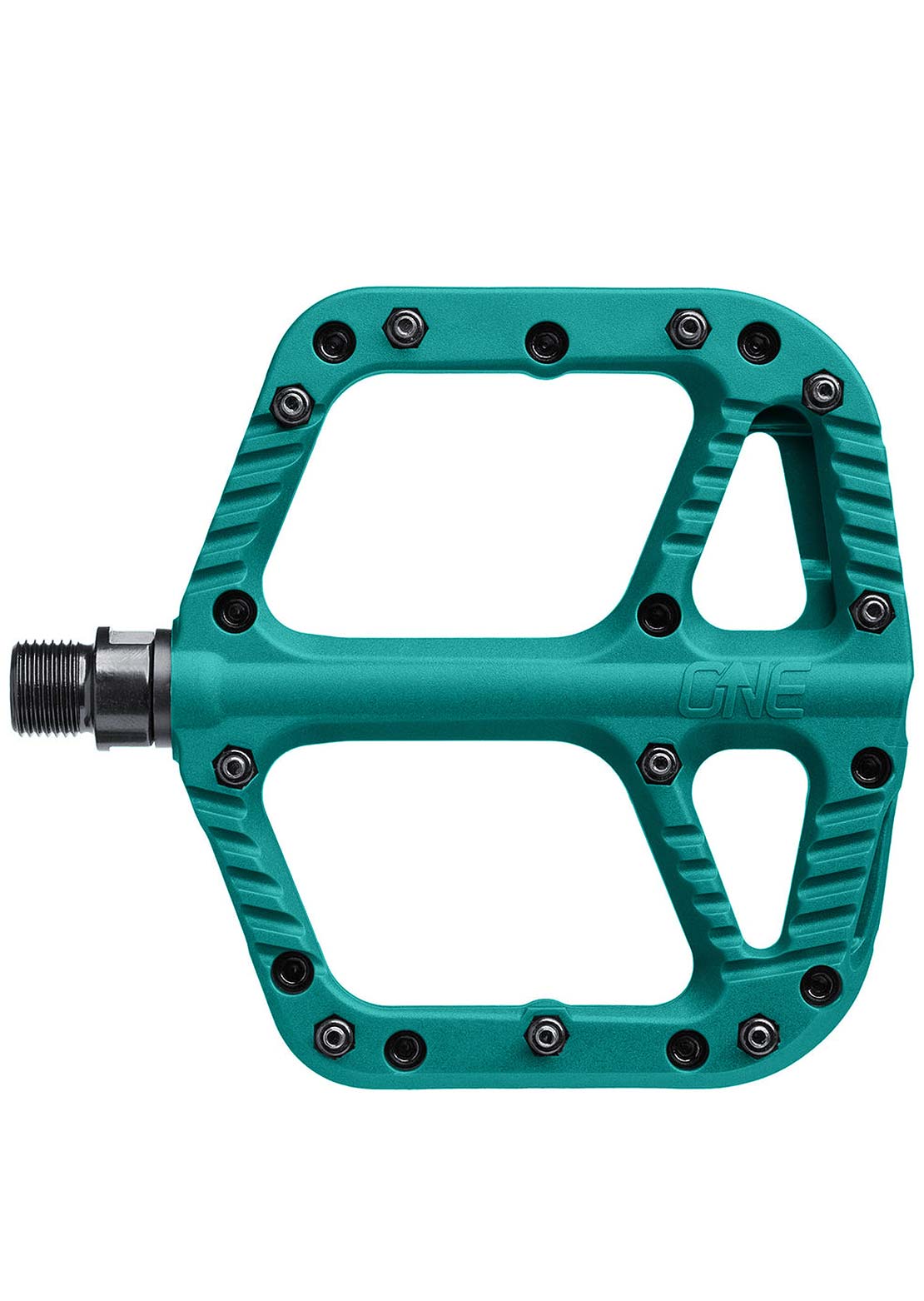 OneUp Composite Flat Mountain Bike Pedals Turquoise