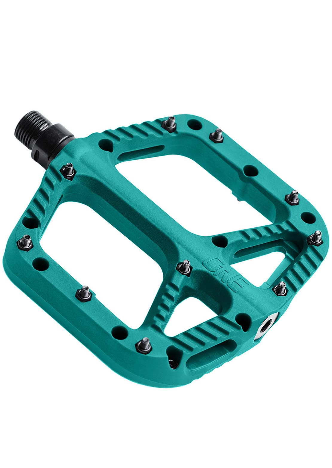 OneUp Composite Flat Mountain Bike Pedals Turquoise