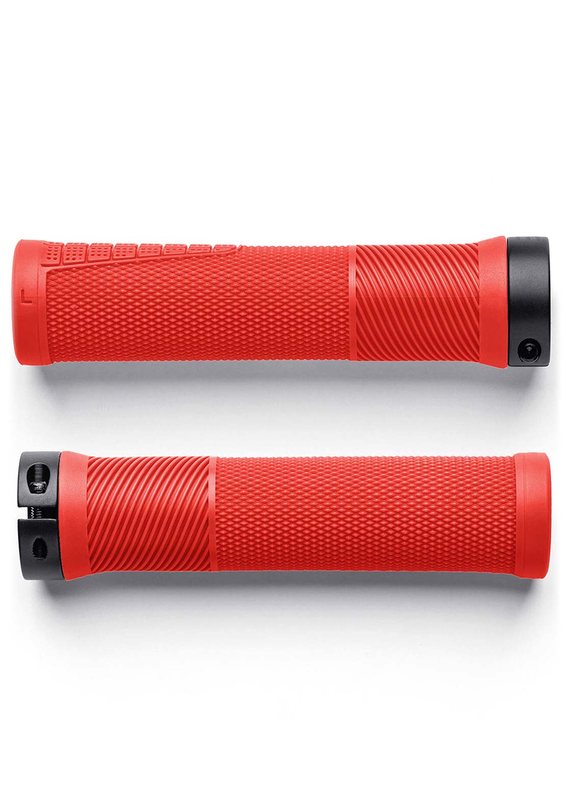 OneUp Thin Lock-On Grips Red