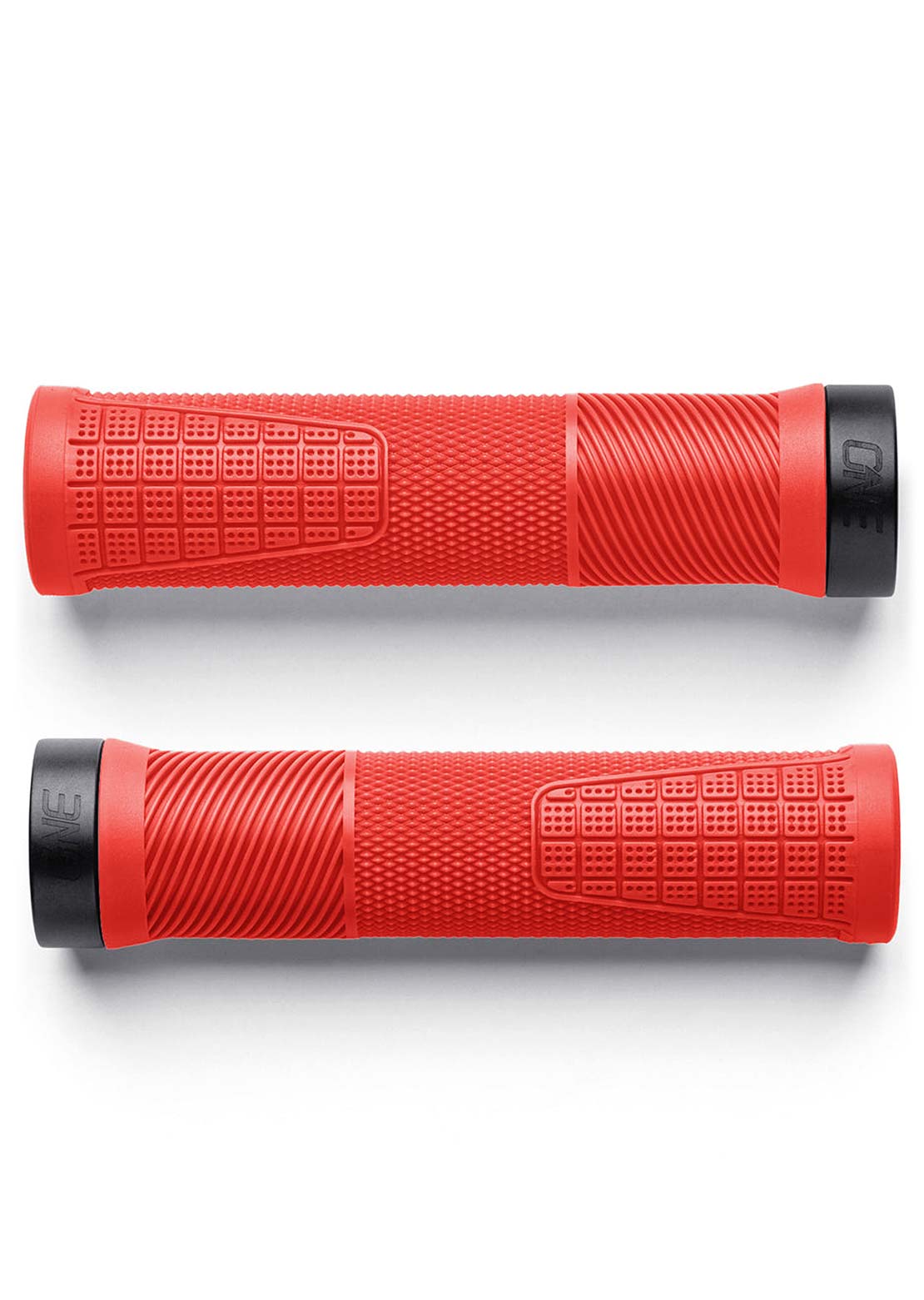 OneUp Thin Lock-On Grips Red