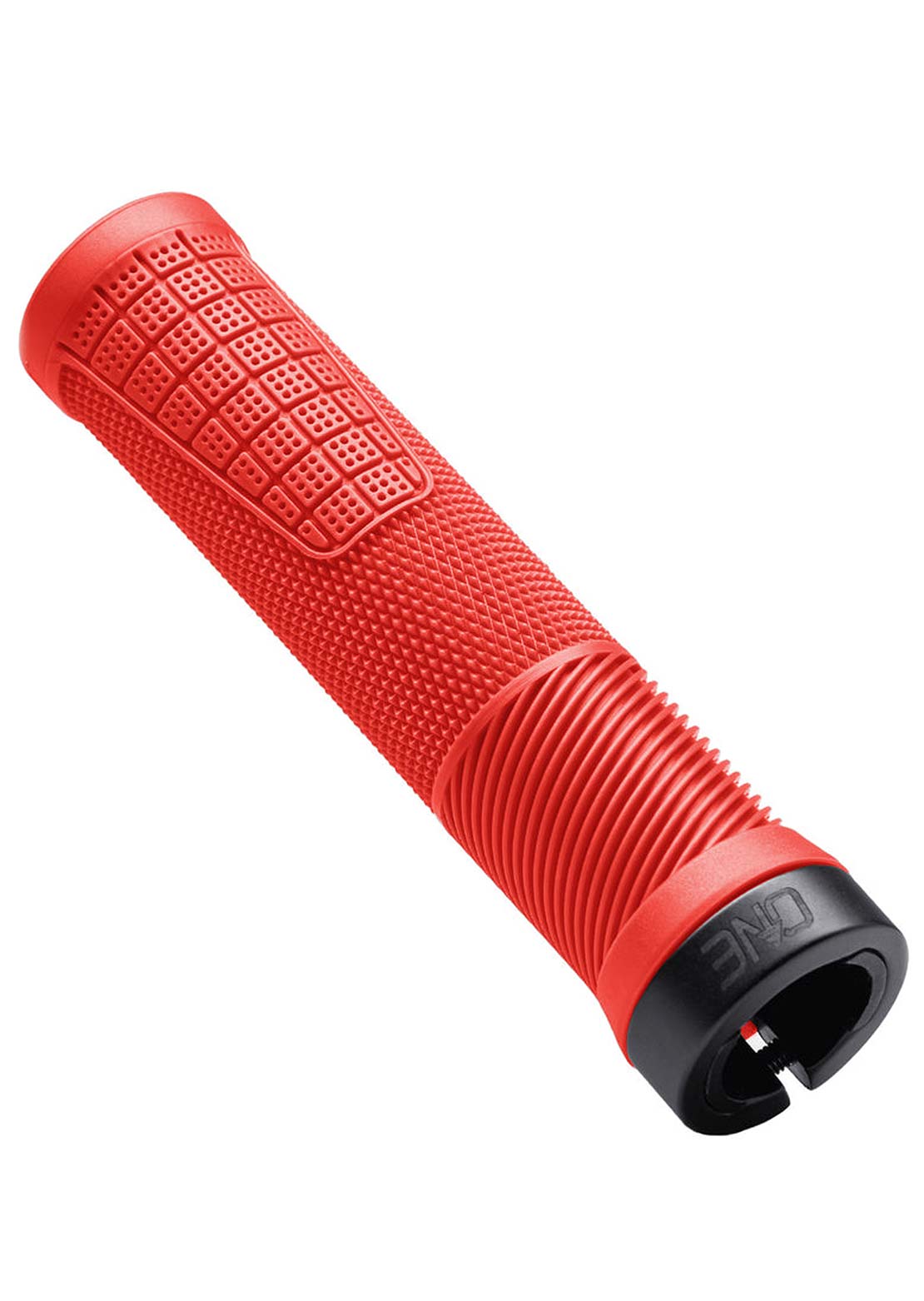 OneUp Thin Lock-On Grips Red