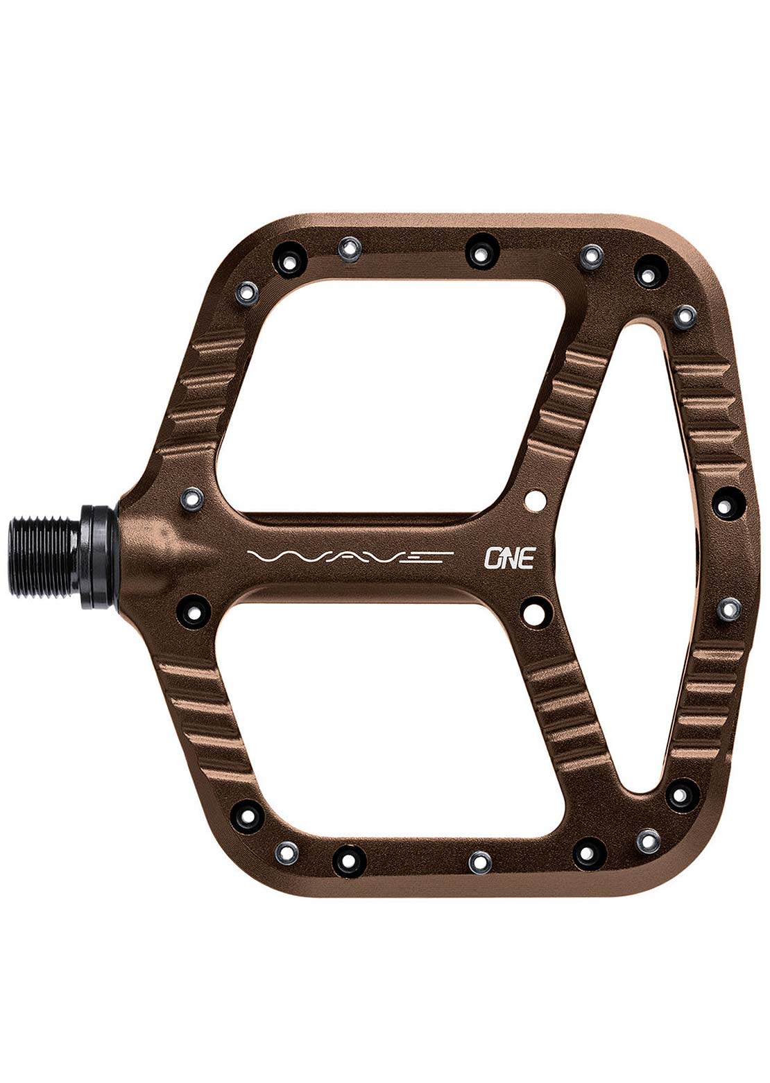 OneUp Wave Bike Pedals Bronze