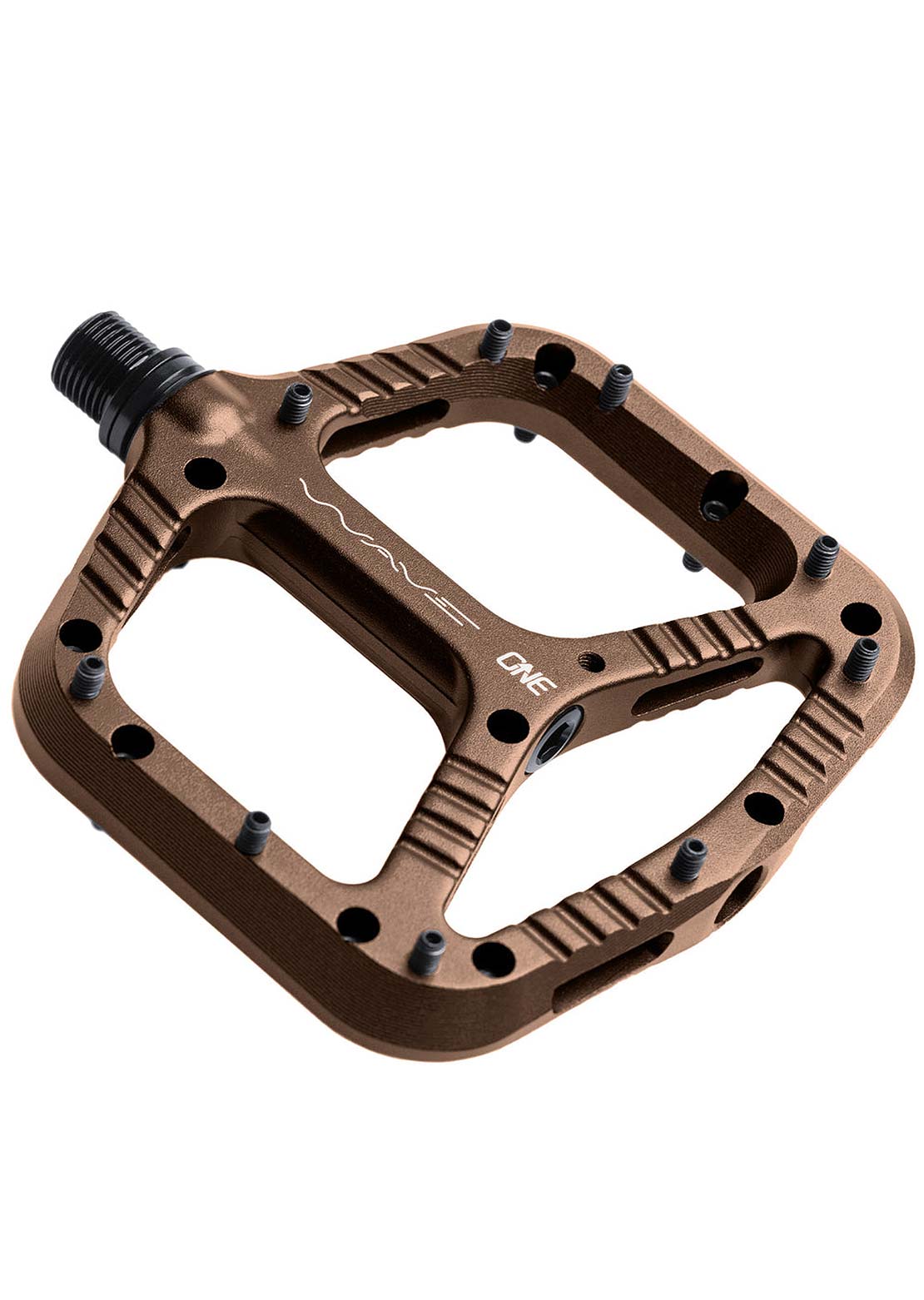 OneUp Wave Bike Pedals Bronze
