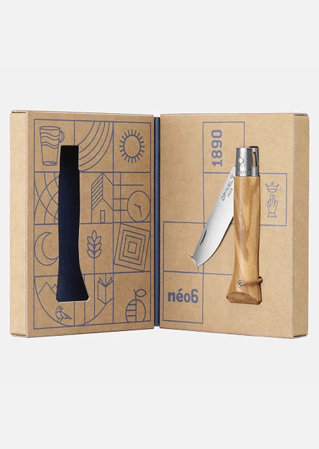 Opinel Nº6 Opiflex Folding Knife Olive
