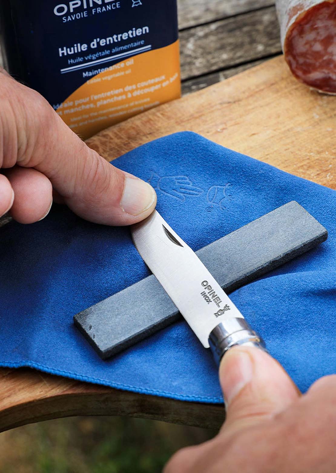 Opinel Natural Sharpening Stone Blister
