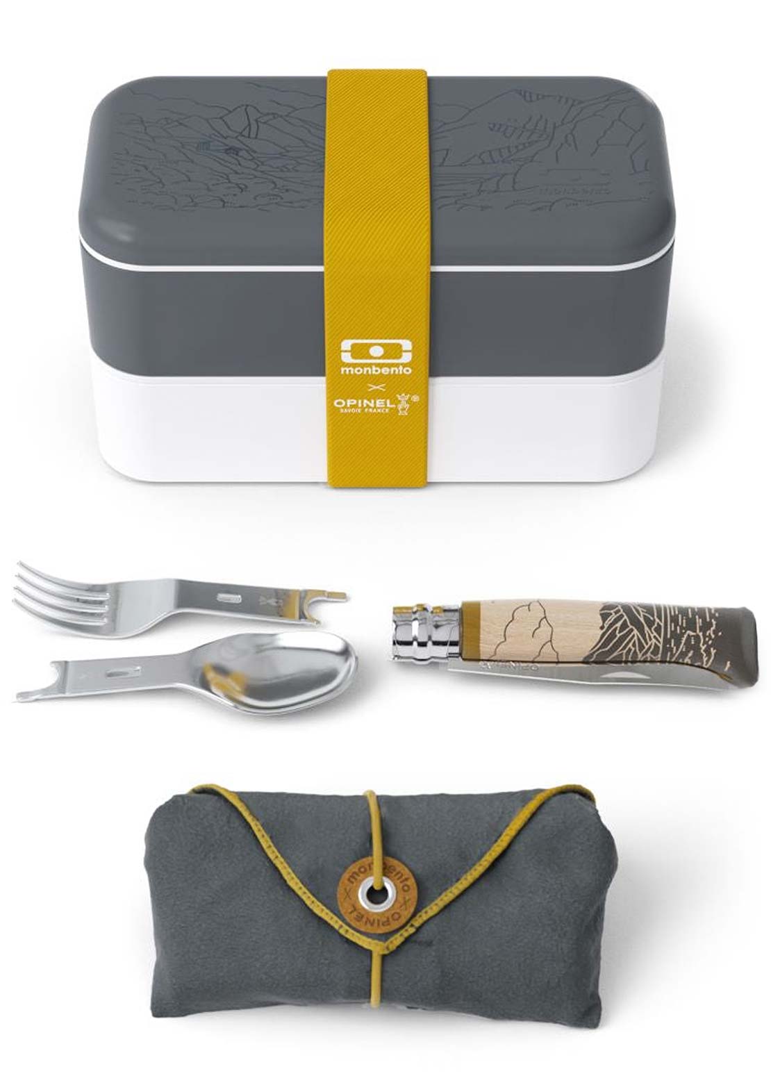 Opinel On-The-Go & Monbento Travel Lunch Set