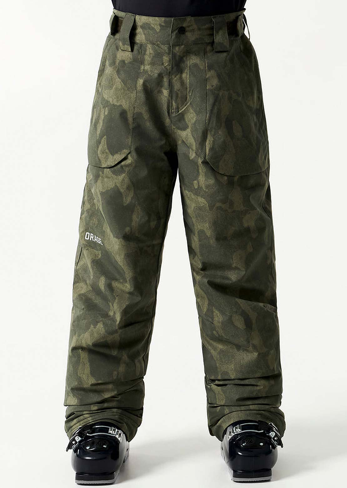 Orage Junior Stoneham Insulated Pants Boreal Print Camo Bark