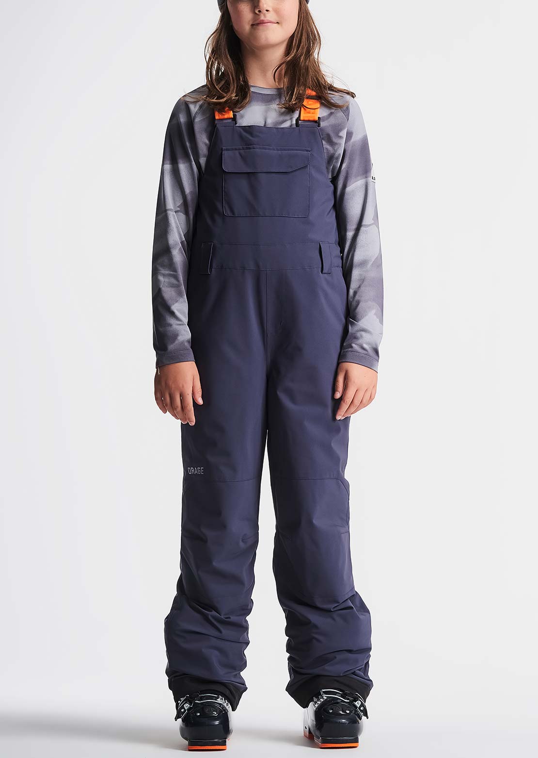 Orage Junior Terrain Insulated Bib Pants Abysse