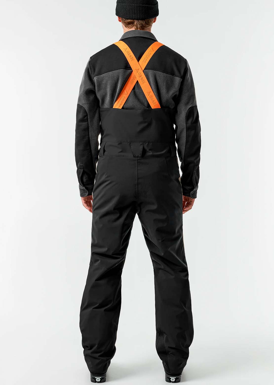 Orage Men's Leeds Insulated Bib Pants Black