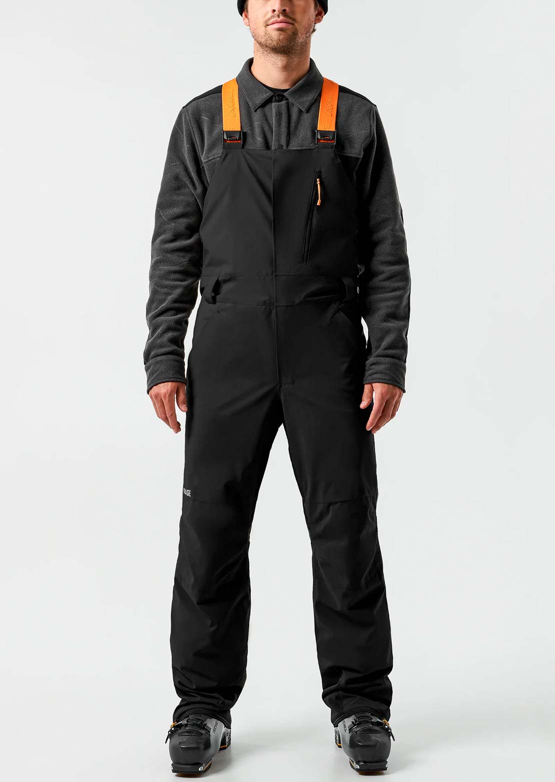 Orage Men's Leeds Insulated Bib Pants Black