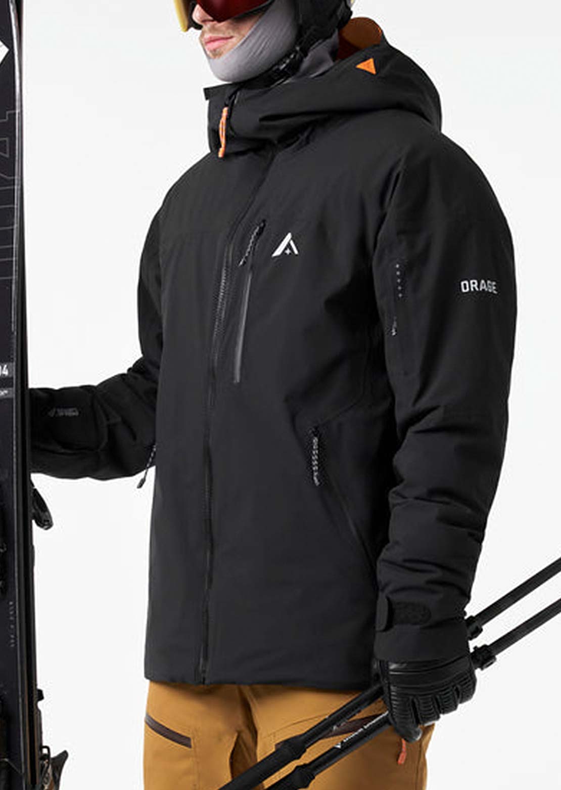 Orage Men&#39;s Miller Hybrid Insulated Jacket Black