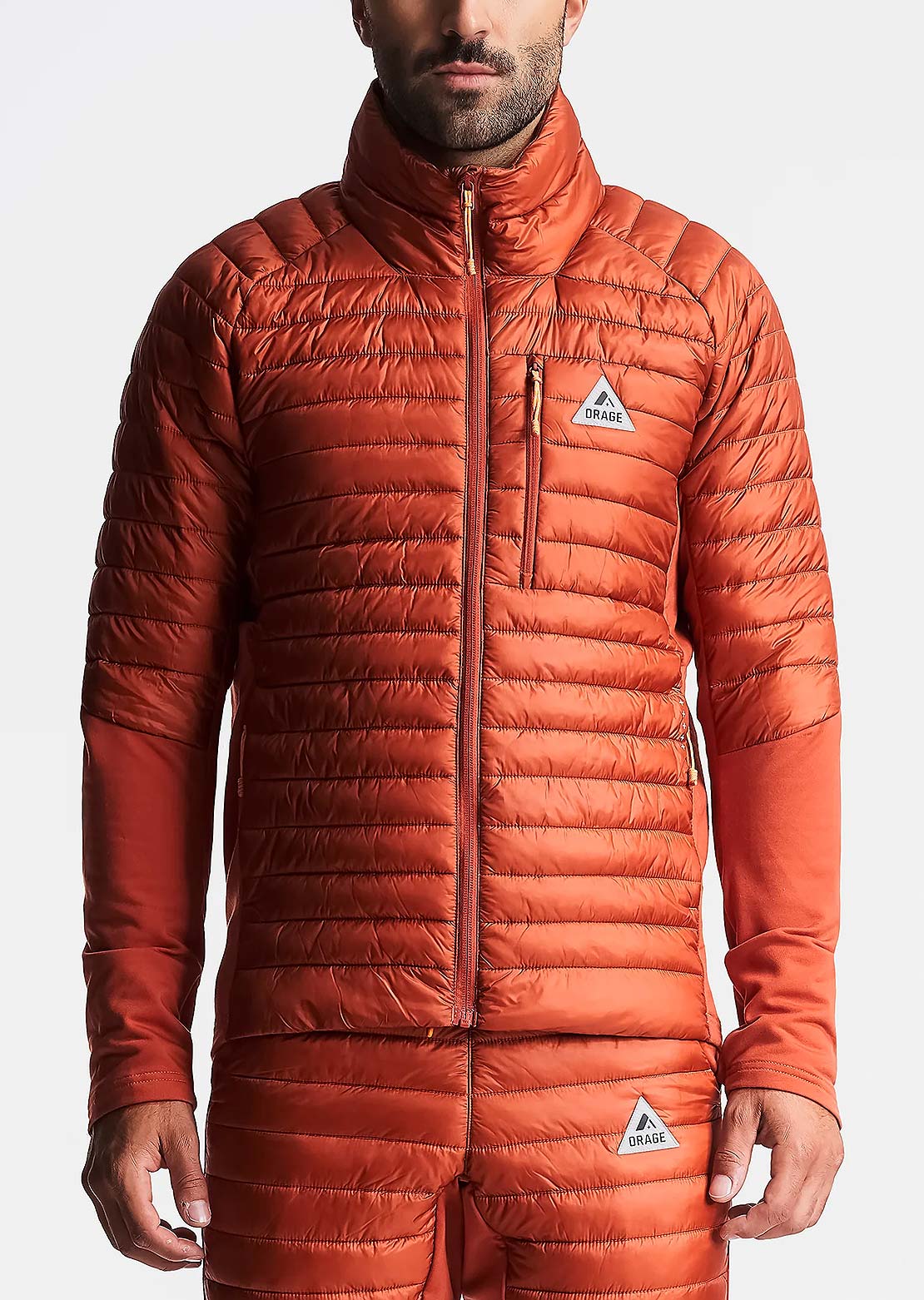 Orage Men's Morisson Gilltek Hybrid Jacket Dark Cardinal