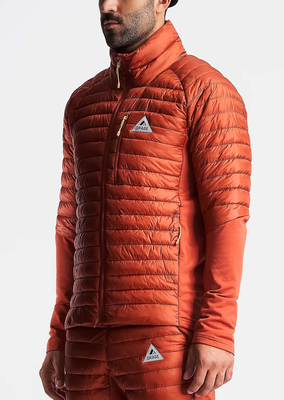 Orage Men's Morisson Gilltek Hybrid Jacket Dark Cardinal