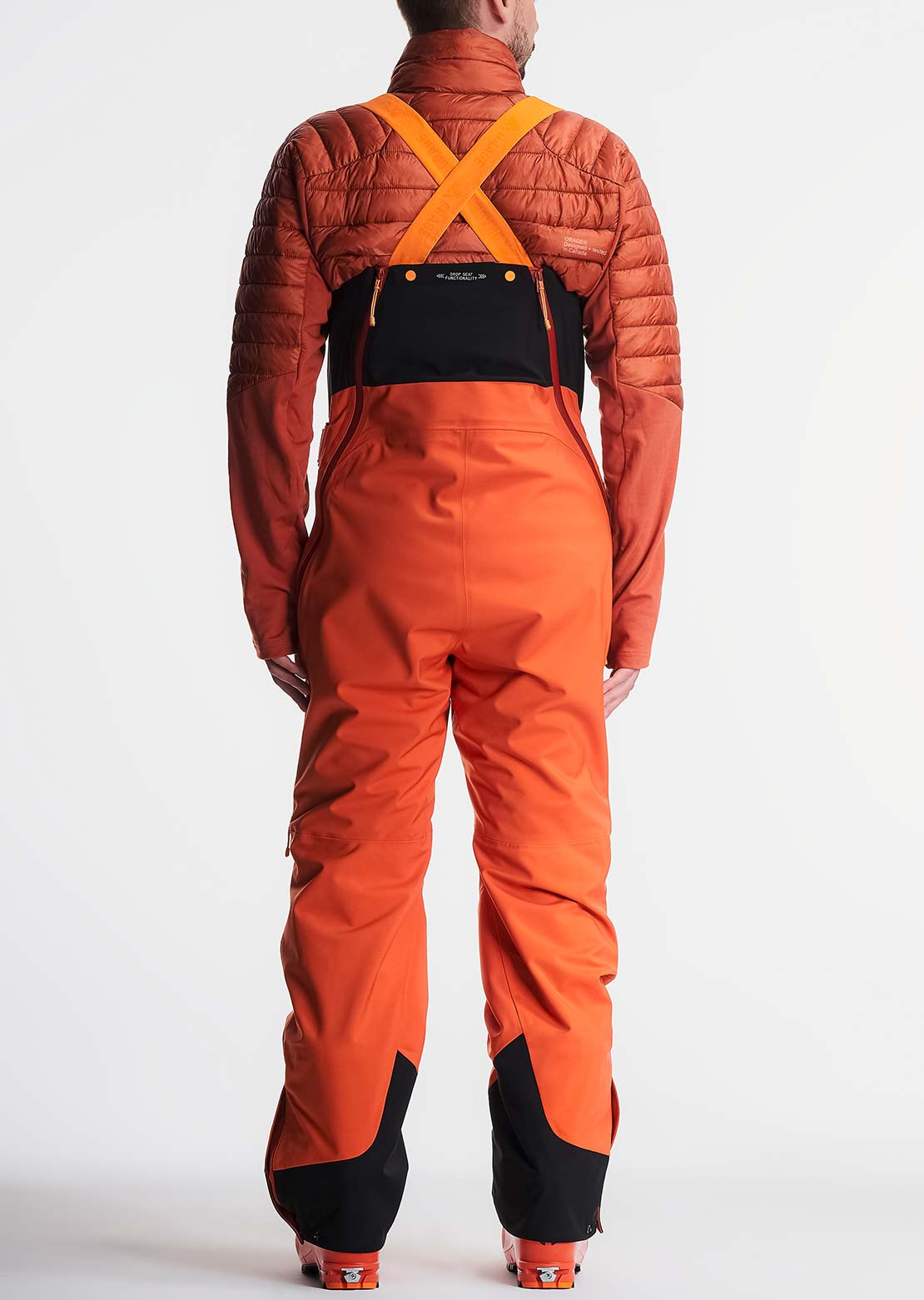 Orage Men's MTN-X Gibson 3L Bib Pants Cardinal