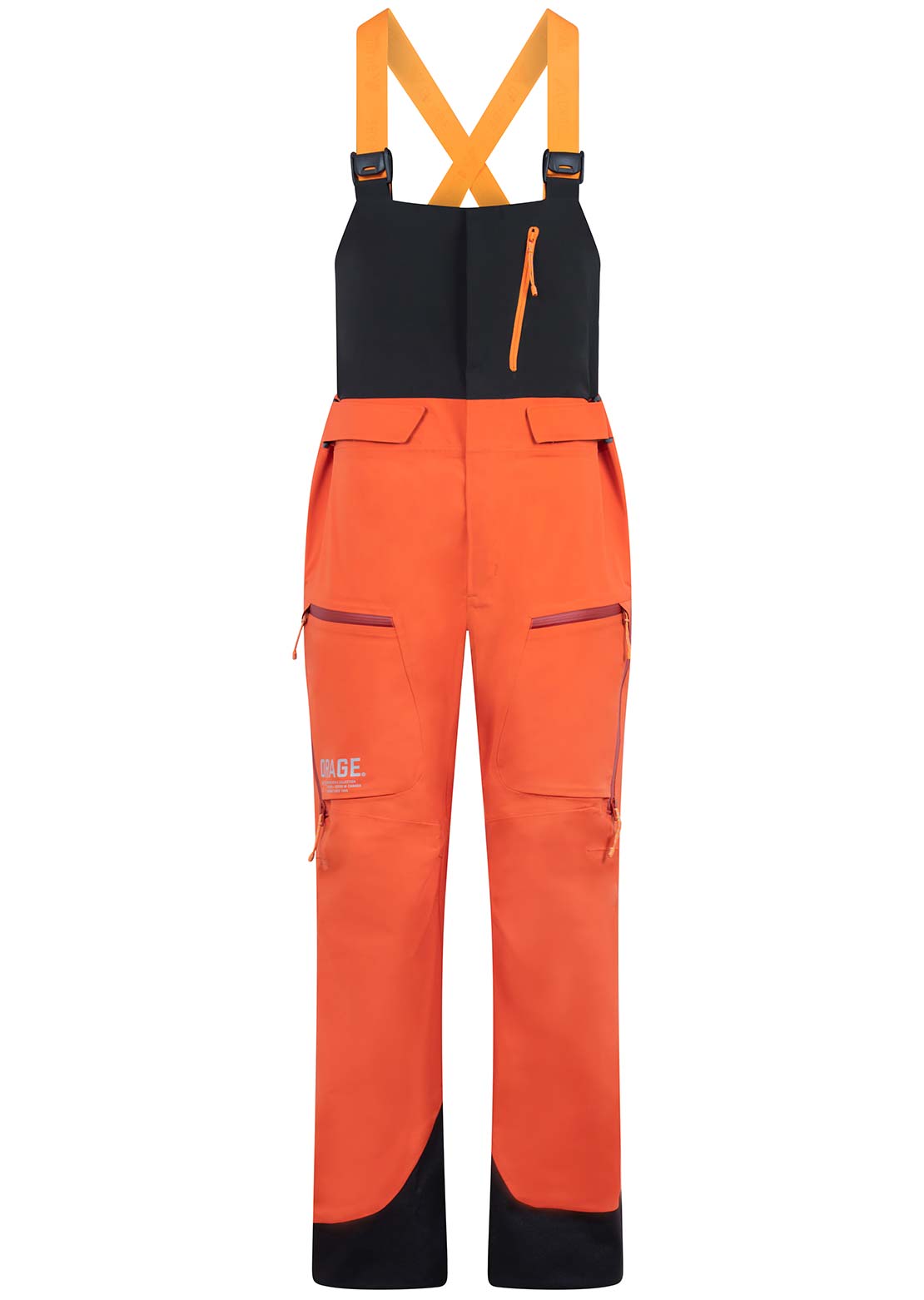 Orage Men's MTN-X Gibson 3L Bib Pants Cardinal