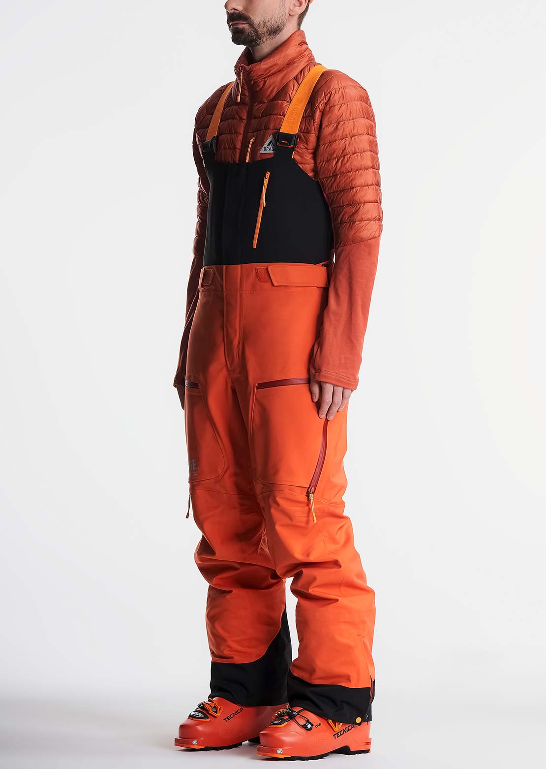 Orage Men's MTN-X Gibson 3L Bib Pants Cardinal