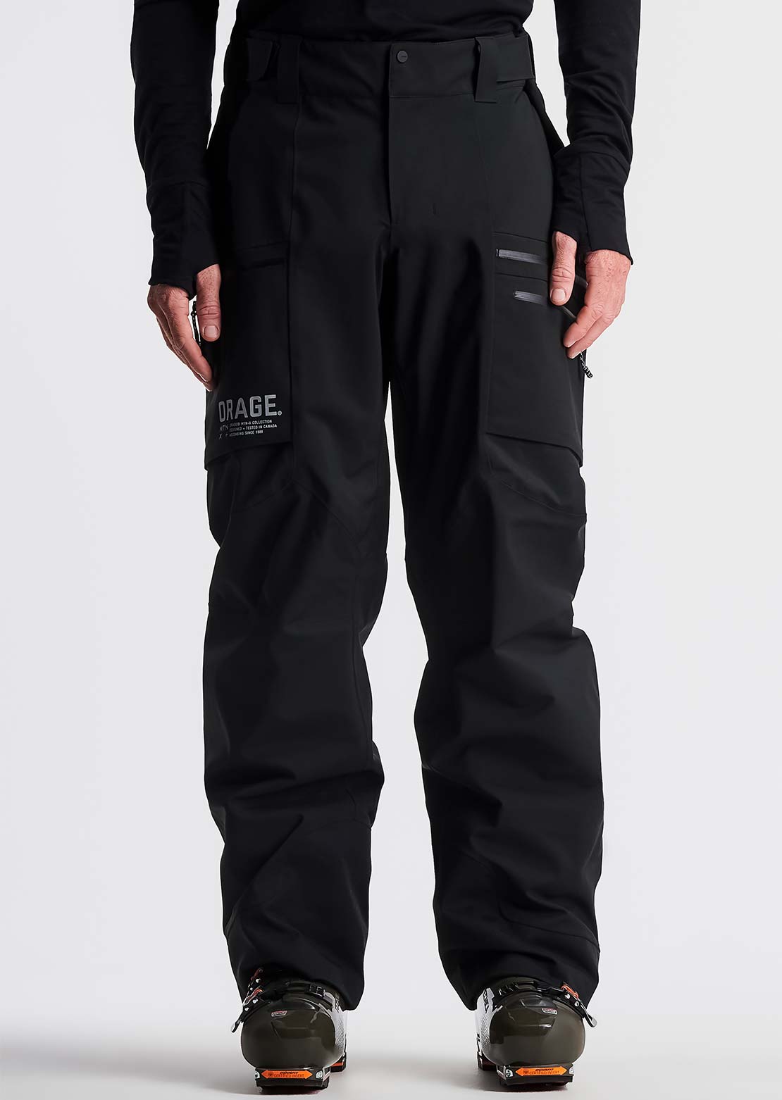 Orage Men's MTN-X Horn 3L Pants Black