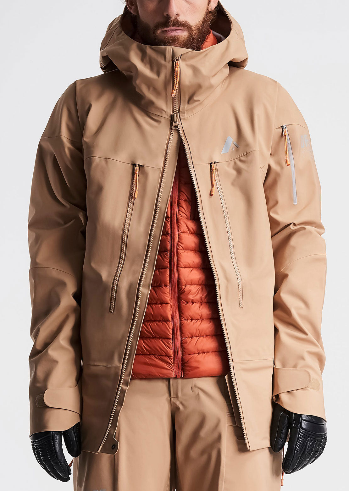 Orage Men's MTN-X Spurr 3L Jacket Hawk