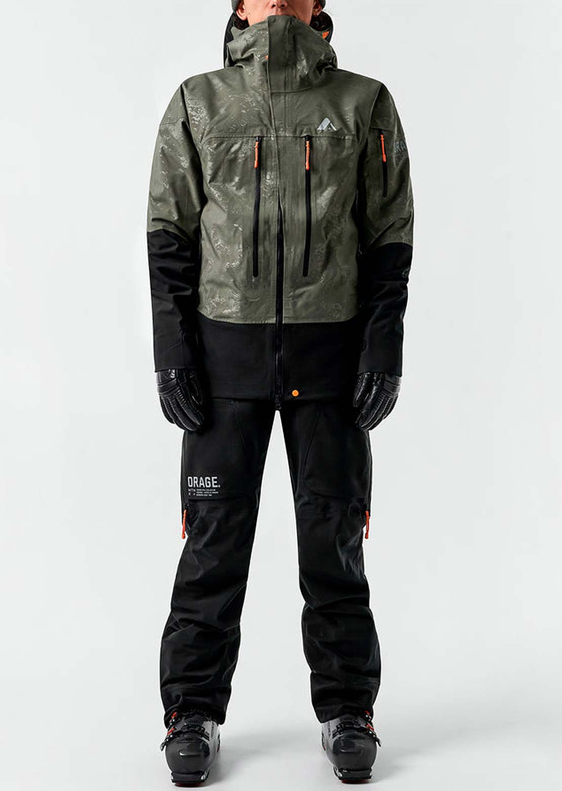 Orage Men&#39;s Spurr 3L Jacket Boreal Embossed