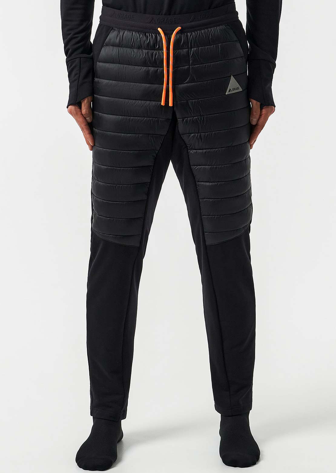 Orage Men&#39;s Tundra Hybrid Layering Pants Black