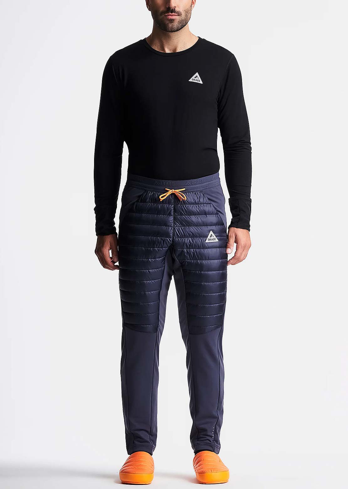 Orage Men's Tundra Hybrid Layering Pants Abysse