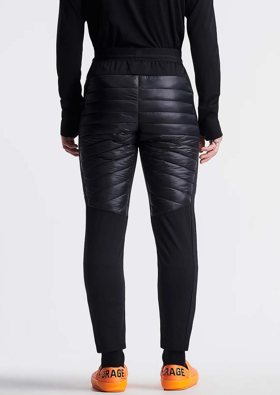 Orage Men's Tundra Hybrid Layering Pants Black