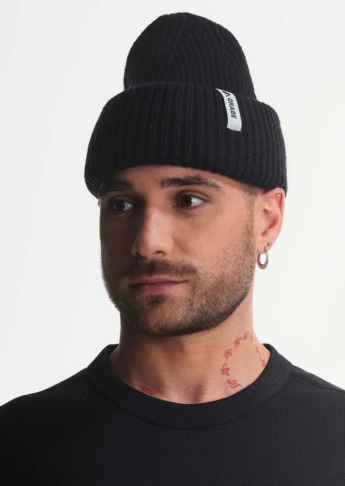 Orage Unisex Notch Beanie