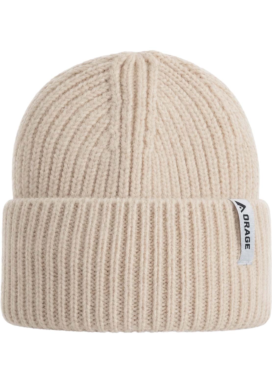 Orage Unisex Notch Beanie