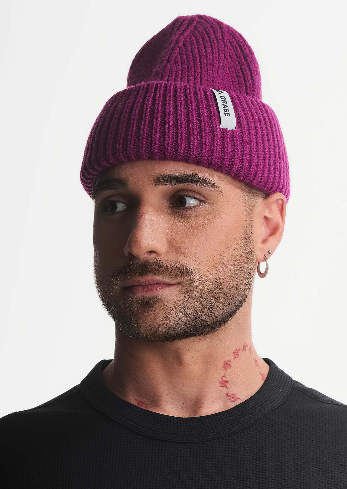 Orage Unisex Notch Beanie