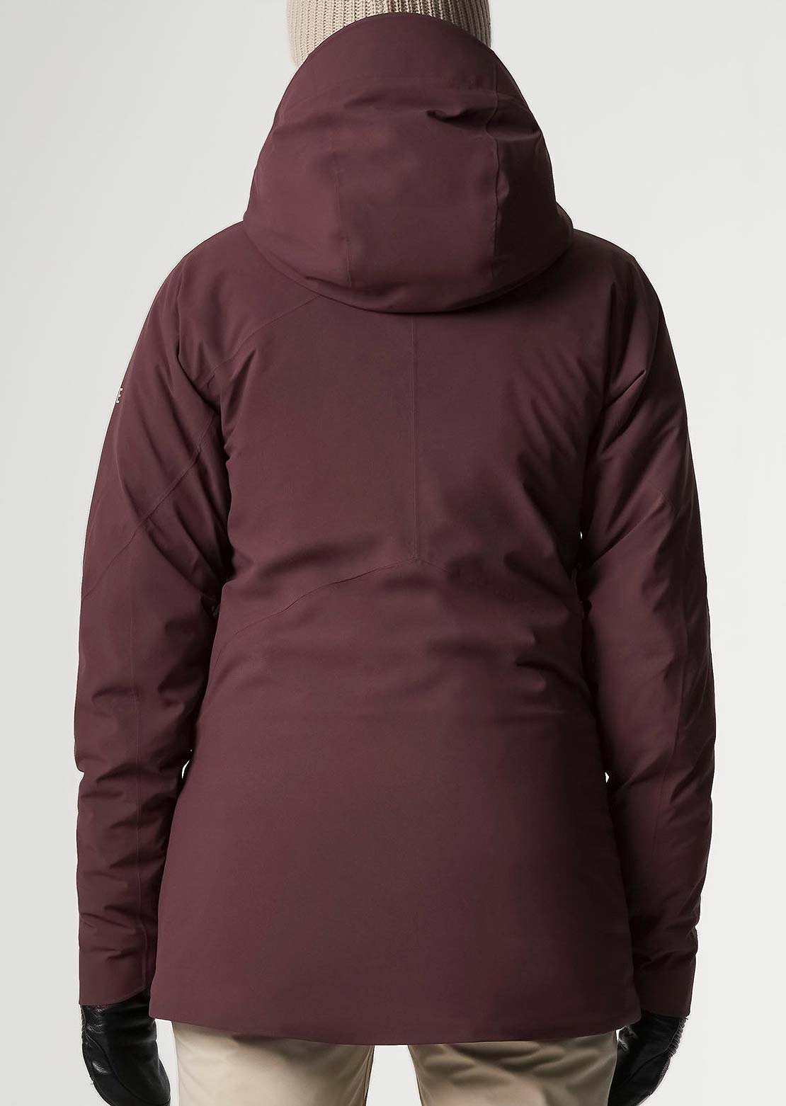 Orage Women's Grace Insulated Jacket Dark Plum