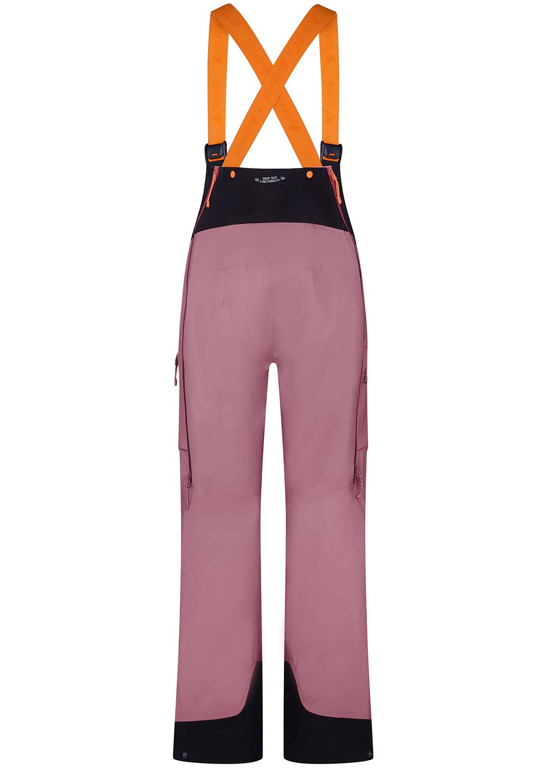 Orage Women's MTN-X Cliff 3L Bib Pants Light Plum