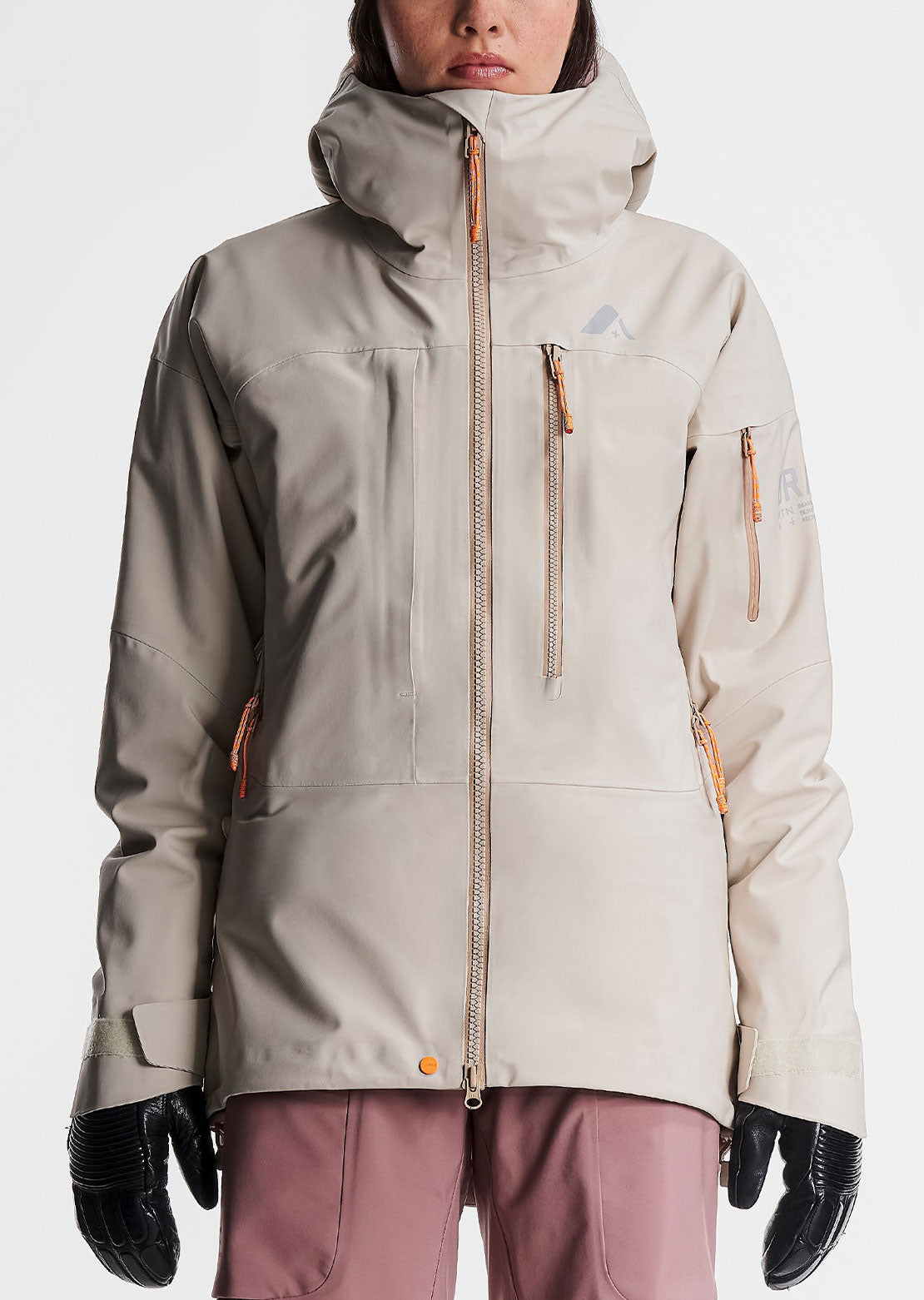 Orage Women's MTN-X Panorama 3L Jacket Dark Birch