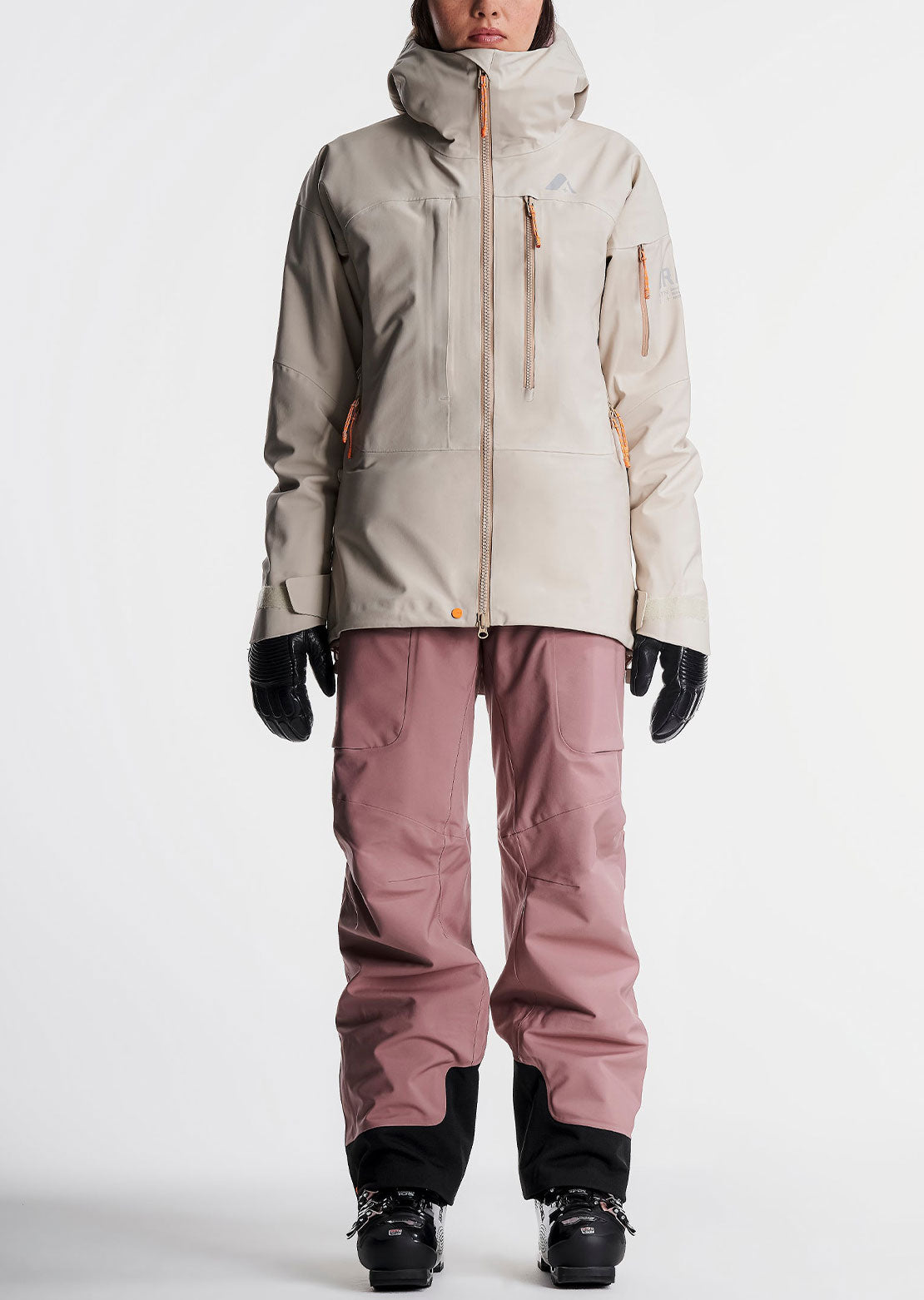 Orage Women's MTN-X Panorama 3L Jacket Dark Birch