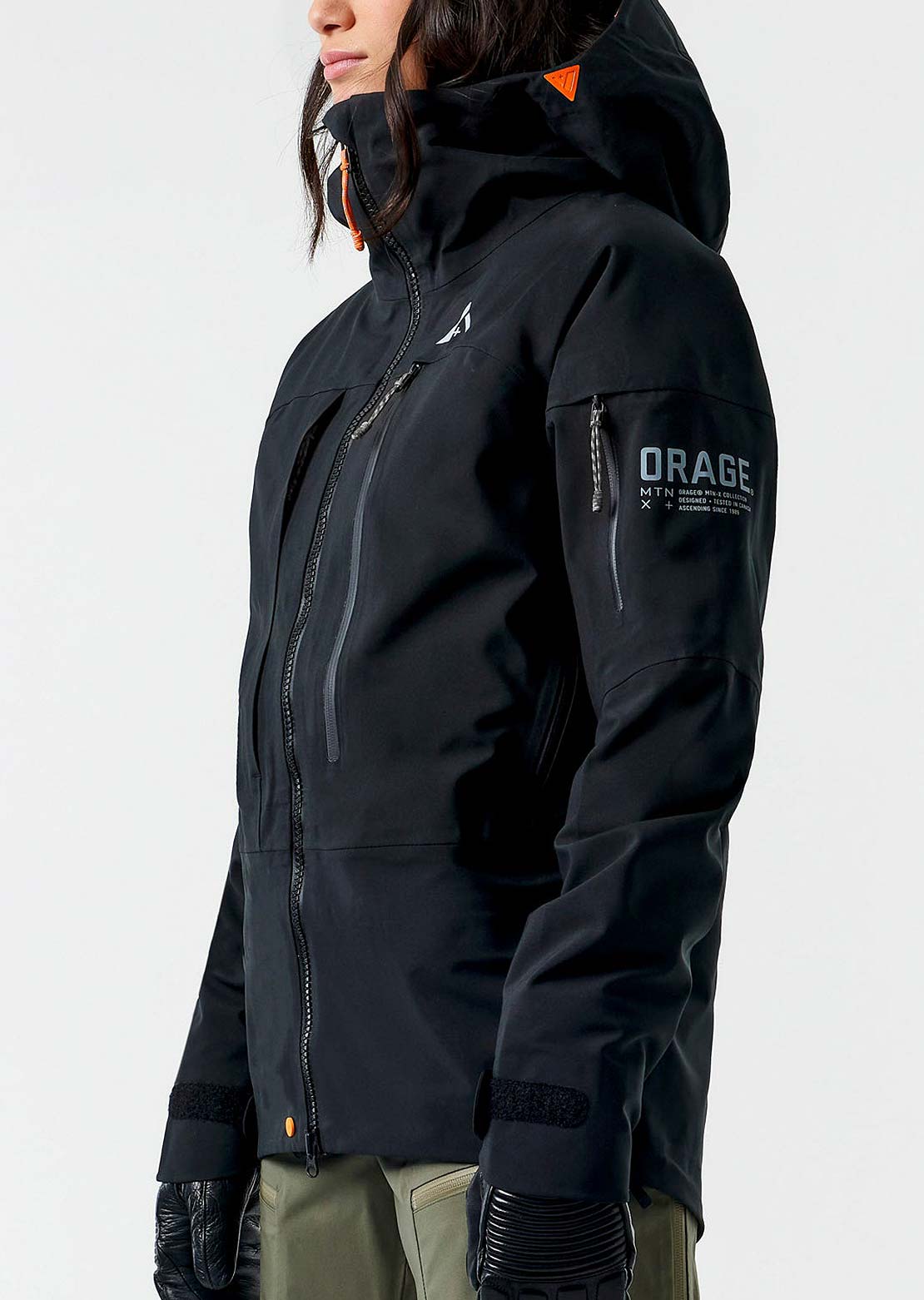 Orage Women&#39;s MTN-X Panorama 3L Jacket Black