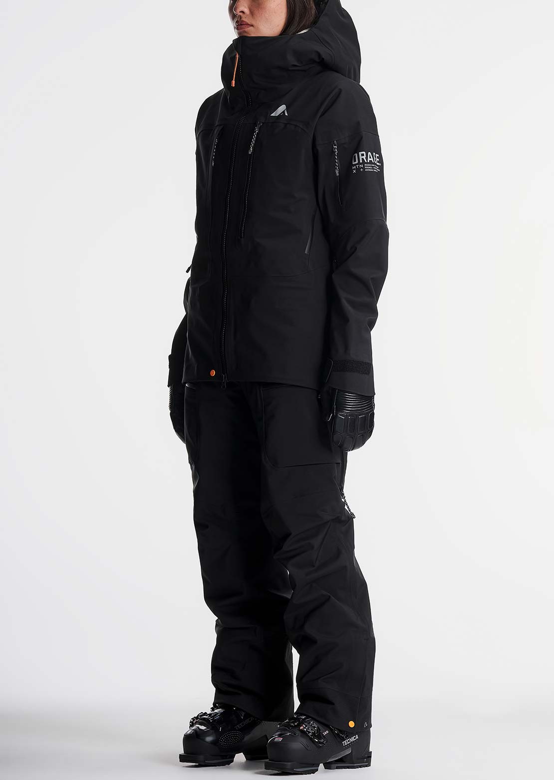 Orage Women's MTN-X Panorama 3L Jacket Black