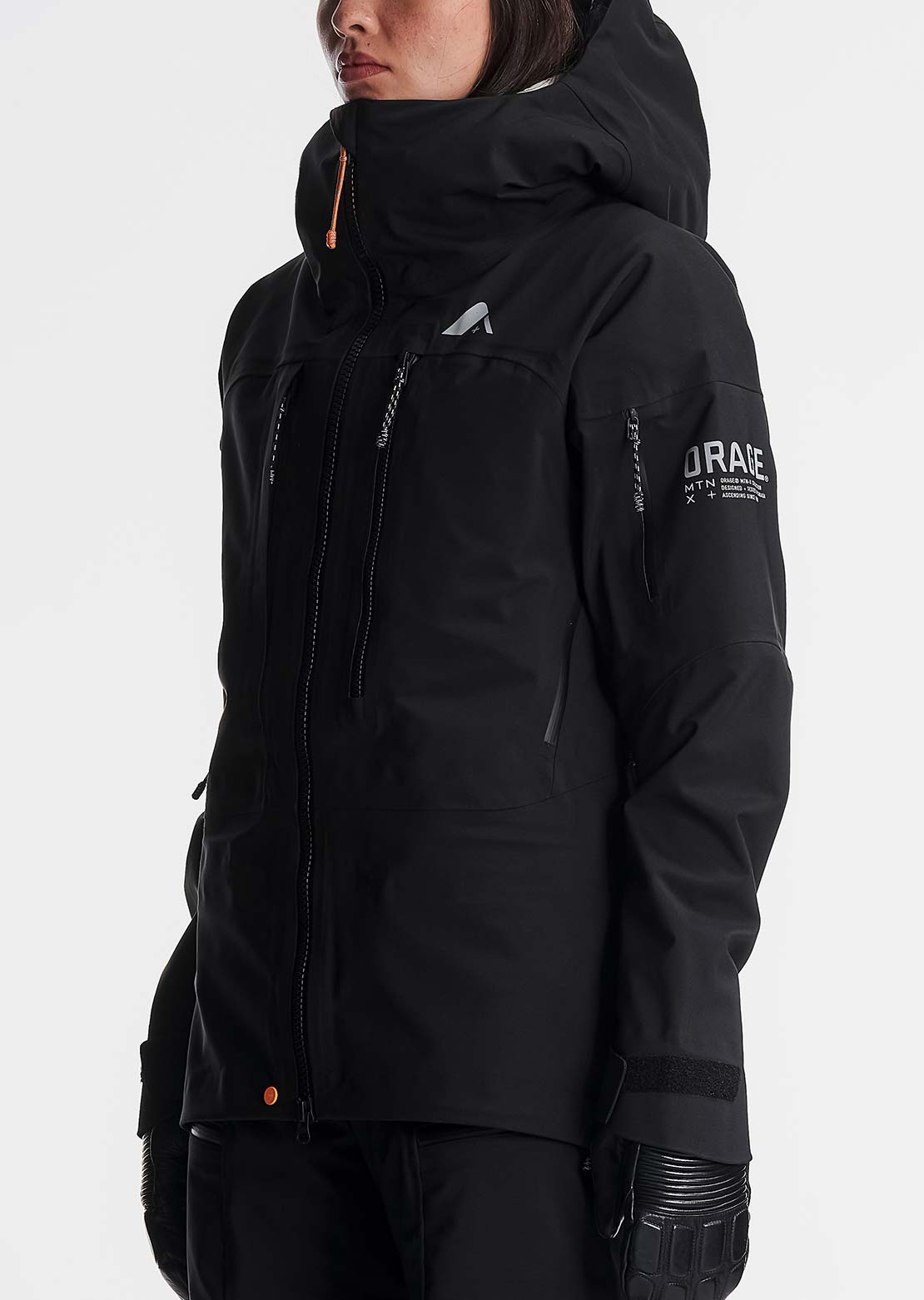 Orage Women's MTN-X Panorama 3L Jacket Black