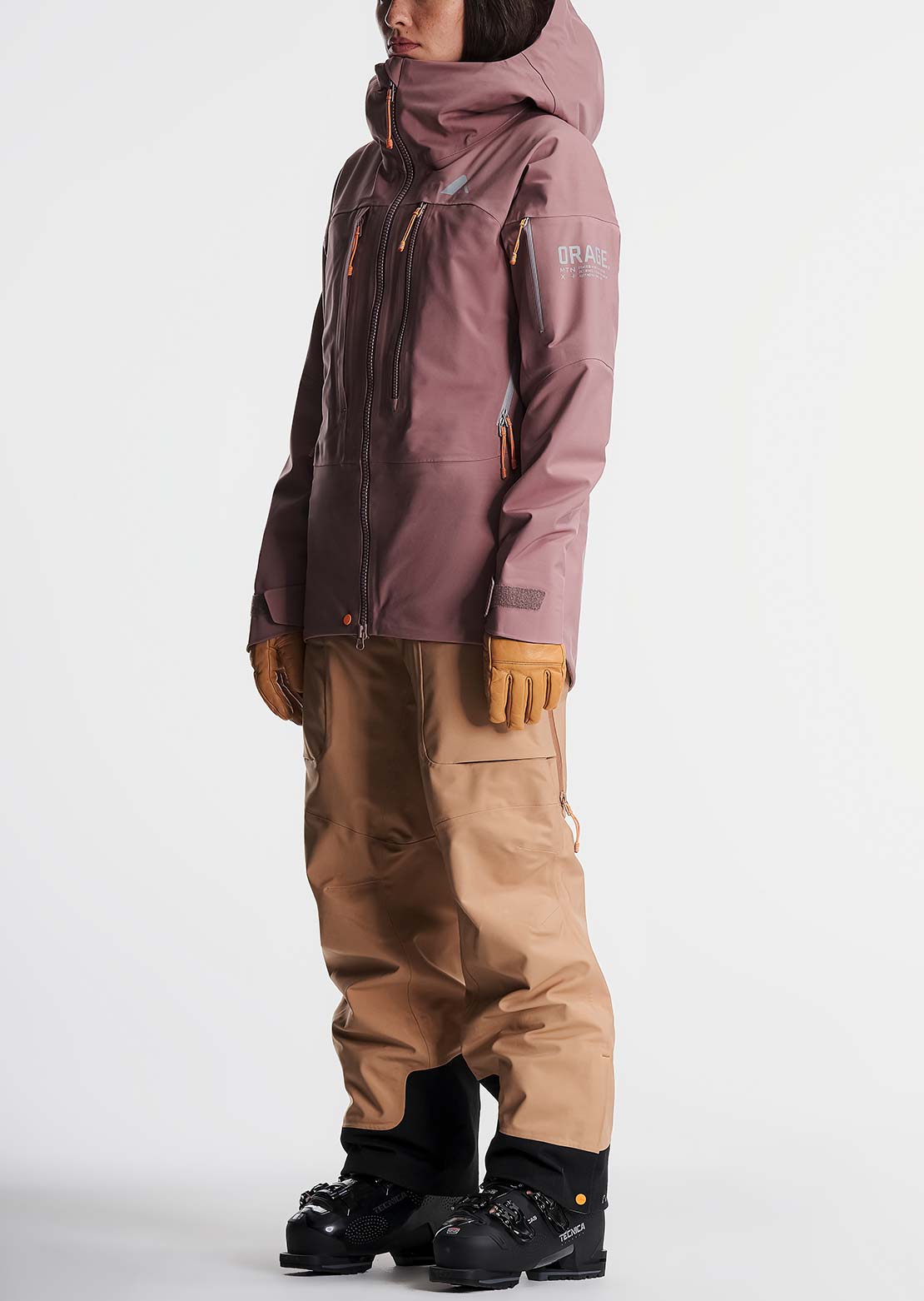 Orage Women's MTN-X Panorama 3L Jacket Light Plum