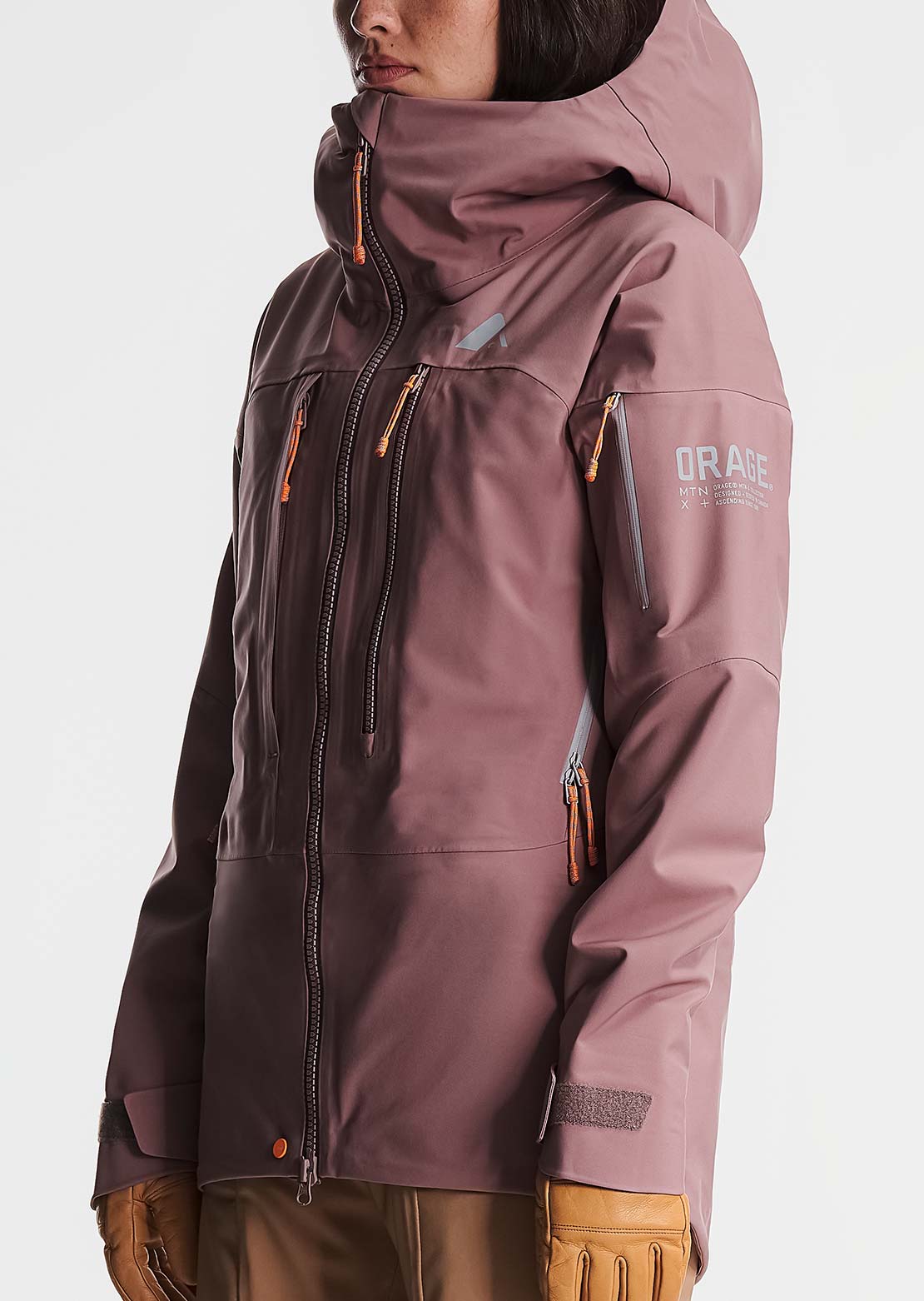 Orage Women's MTN-X Panorama 3L Jacket Light Plum