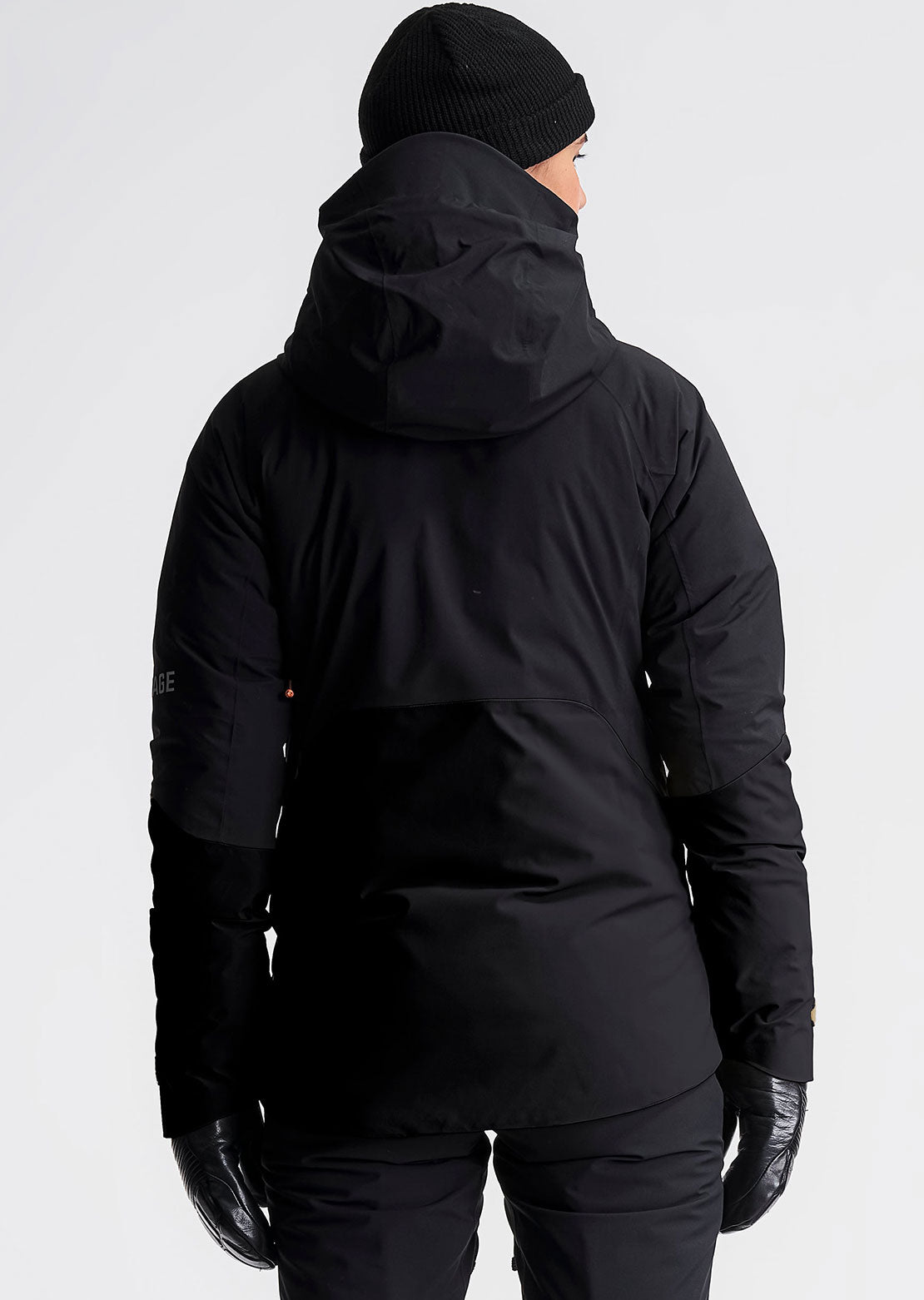 Orage Women's Nina Hybrid Insulated Jacket Black