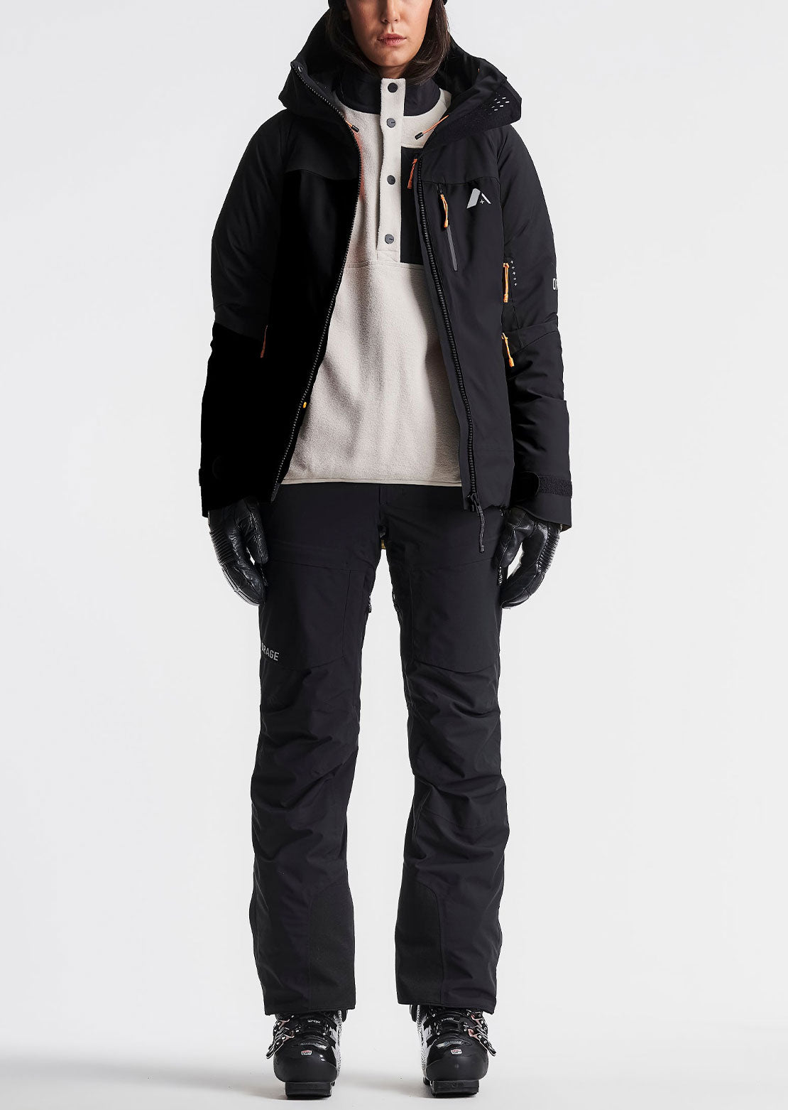 Orage Women's Nina Hybrid Insulated Jacket Black