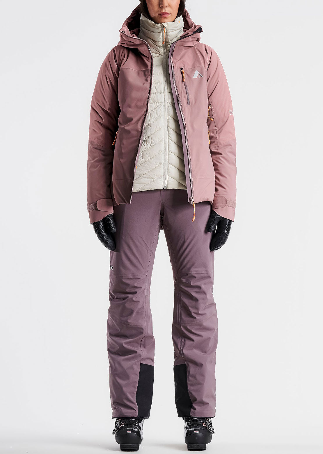 Orage Women's Nina Hybrid Insulated Jacket Light Plum