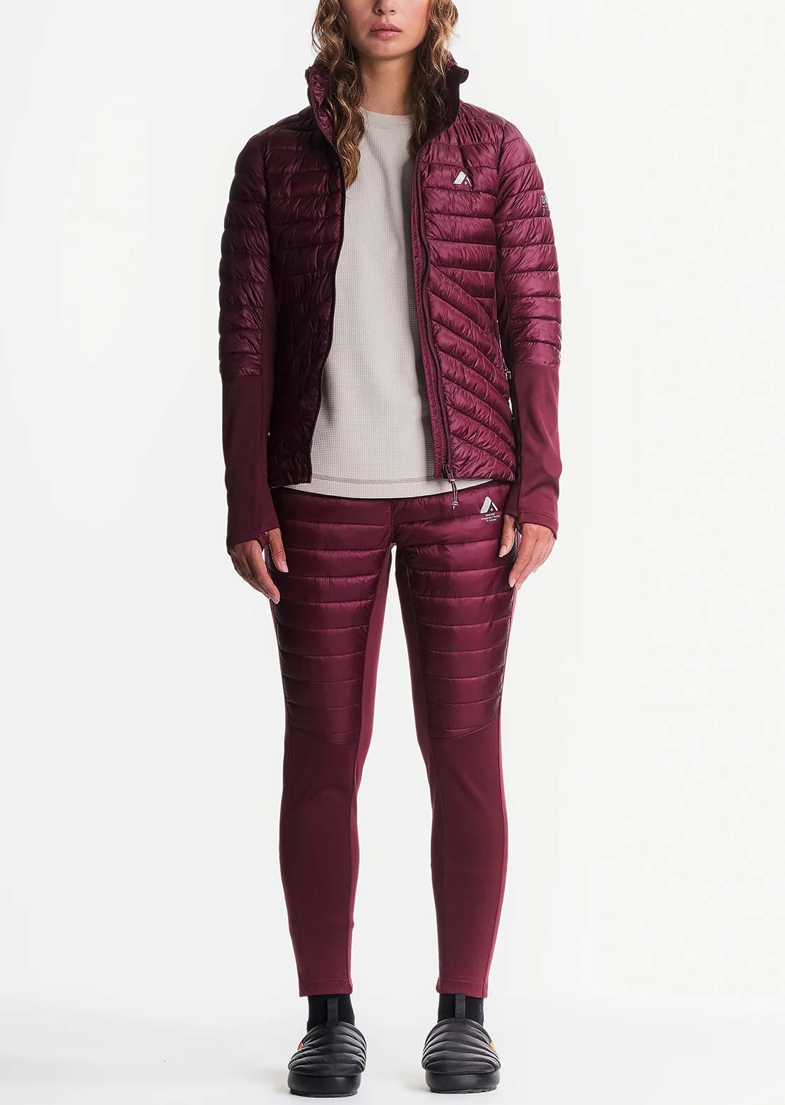 Orage Women's Northwind MTN-X Hybrid Jacket Claret