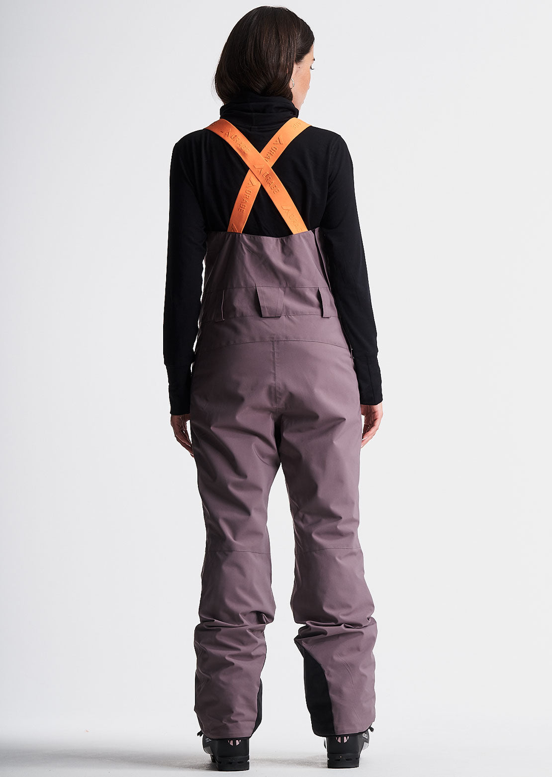 Orage Women's Ridge Insulated Bib Pants Basalte